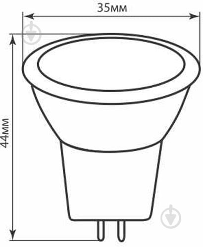 Лампа светодиодная Feron 3 Вт MR11 матовая GU5.3 220 В 4000 К LB271 - фото 3
