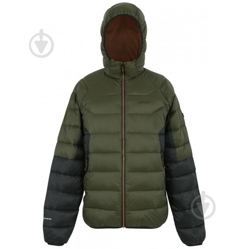 Пуховик мужская Regatta HoodedDalent RMN304-ZYI р.XXL хаки - фото 1 Пуховик мужская Regatta HoodedDalent RMN304-ZYI р.XXL хаки - фото 1