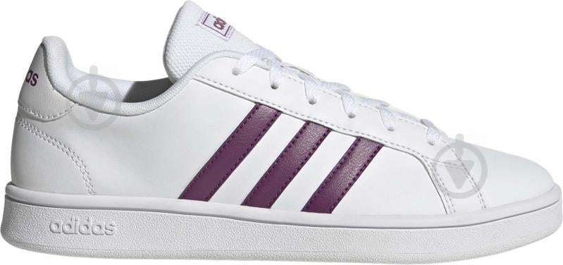 Кроссовки женские зимние Adidas GRAND COURT BASE FW0810 р.38 2/3 белые - фото 1