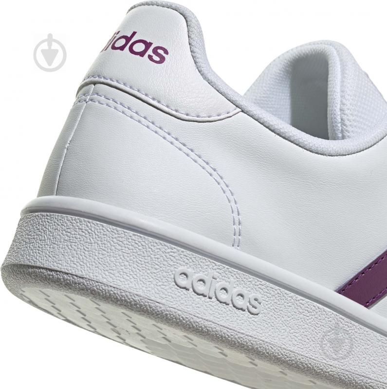 Кроссовки женские зимние Adidas GRAND COURT BASE FW0810 р.38 2/3 белые - фото 11