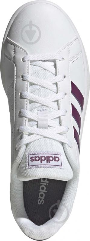 Кроссовки женские зимние Adidas GRAND COURT BASE FW0810 р.38 2/3 белые - фото 5