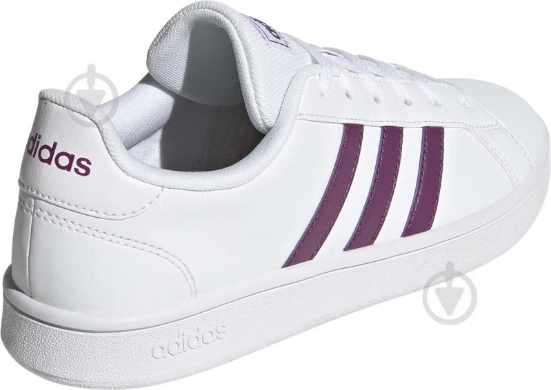 Кроссовки женские зимние Adidas GRAND COURT BASE FW0810 р.38 2/3 белые - фото 8