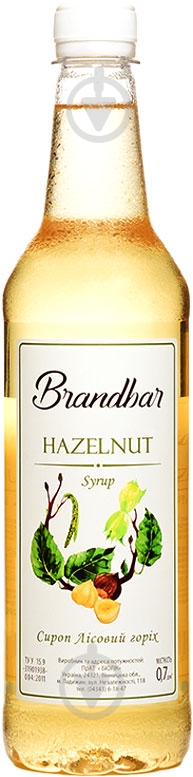Сироп Brandbar Лесной орех 0.7 л - фото 1