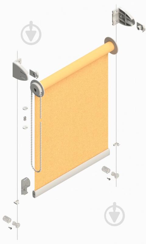 Ролета мини термо (blackout) Rollotex с фиксацией под наклон BOSTON графит 49x240 см - фото 5 Ролета мини термо (blackout) Rollotex с фиксацией под наклон BOSTON графит 49x240 см - фото 5