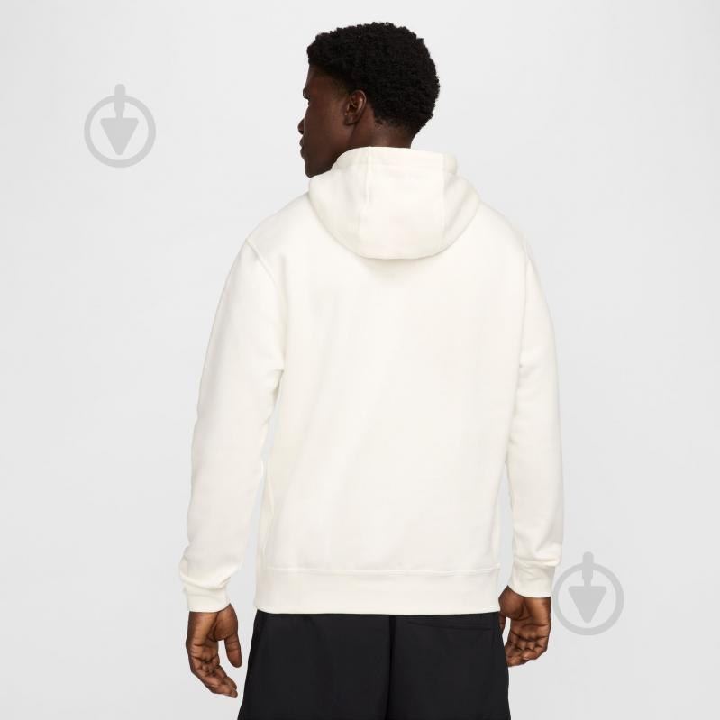Джемпер Nike U NSW CLUB HDY PO BB MDRN HQ2967-133 р.XL бежевий - фото 2