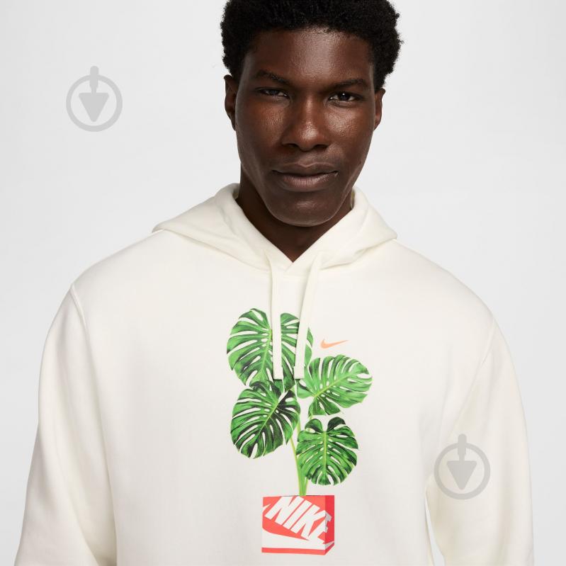 Джемпер Nike U NSW CLUB HDY PO BB MDRN HQ2967-133 р.XL бежевий - фото 3