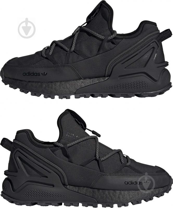 Кросівки чоловічі зимові Adidas ZX 2K BOOST UTILITY GTX G54896 р.44 чорні - фото 5