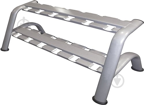 Стойка InterAtletika PROF N301.1 под гантели 54 кг серый - фото 1