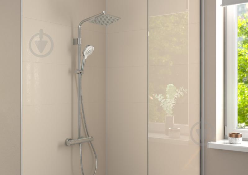 Душевая система Hansgrohe MOVENTA E 230 1jet EcoSmart Showerpipe с термостатом - фото 3