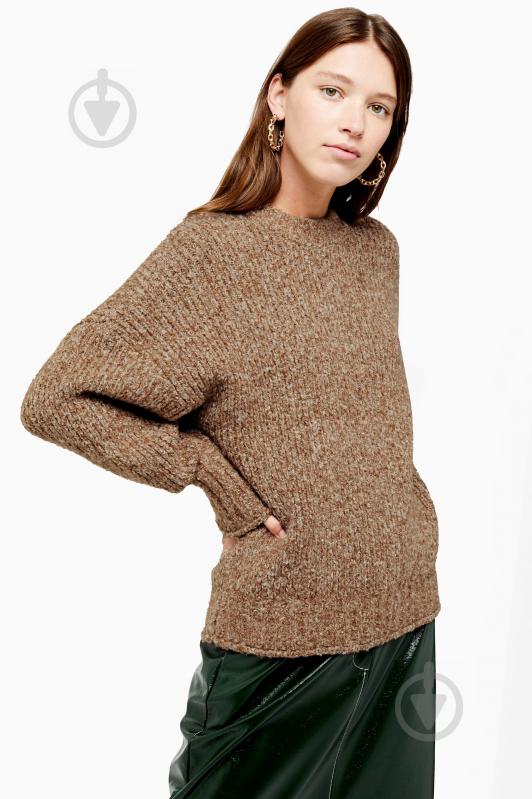 Джемпер TopShop KNITWEAR 23Y18R-CAM р. M коричневий - фото 1