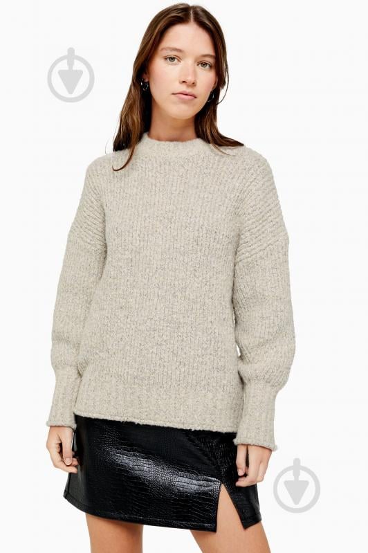 Джемпер TopShop KNITWEAR 23Y18R-OAT р. S сірий - фото 1