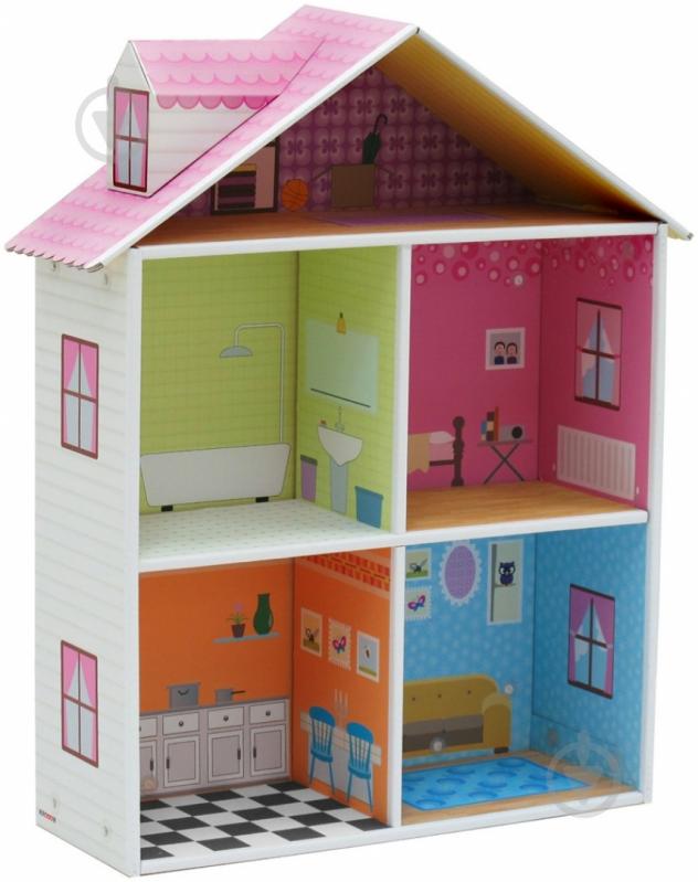 3D-конструктор Krooom Кукольный дом Мелроуз K-216 - фото 3 3D-конструктор Krooom Кукольный дом Мелроуз K-216 - фото 3