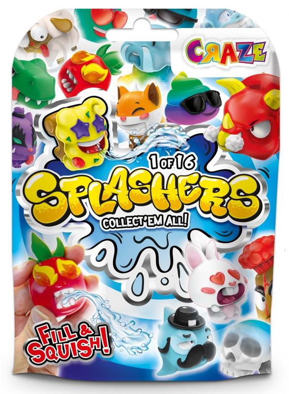 ᐉ Фигурка-сюрприз коллекционная CRAZE SPLASHERS - брызгает водой