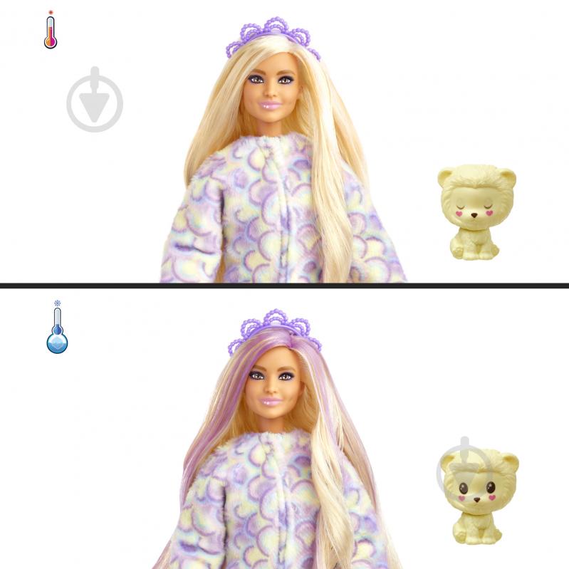 Кукла Barbie Cutie Reveal серии "Мягкие и пушистые" – львенок HKR06 - фото 5