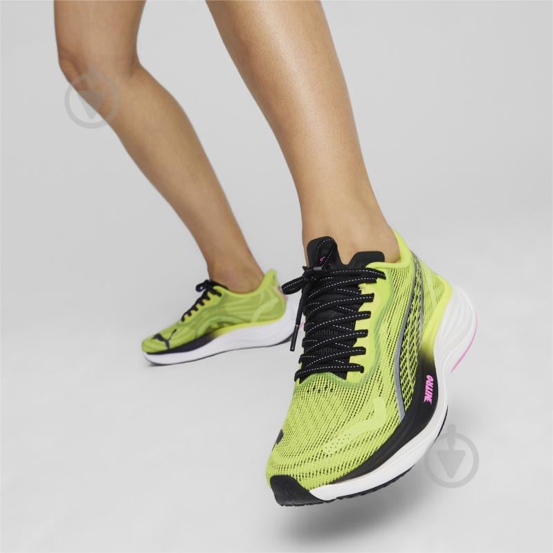 Кроссовки женские Puma VELOCITY NITRO 3 PSYCHEDELIC RUSH WNS 38008101 р.40,5 зеленые - фото 3