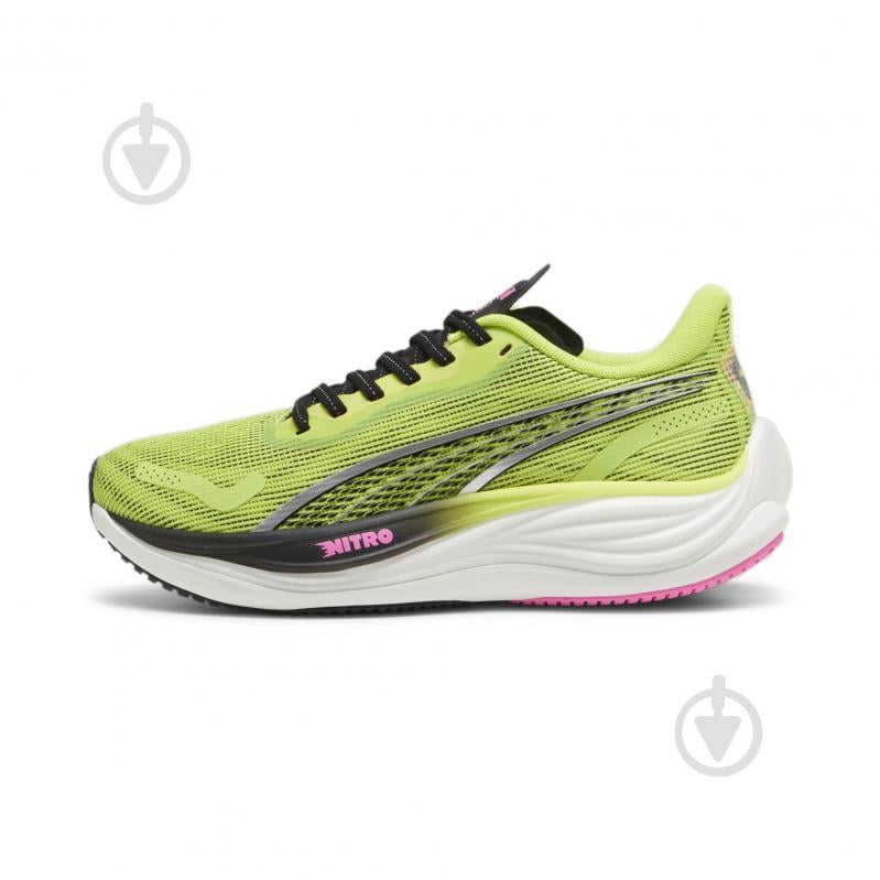 Кроссовки женские Puma VELOCITY NITRO 3 PSYCHEDELIC RUSH WNS 38008101 р.40,5 зеленые - фото 5