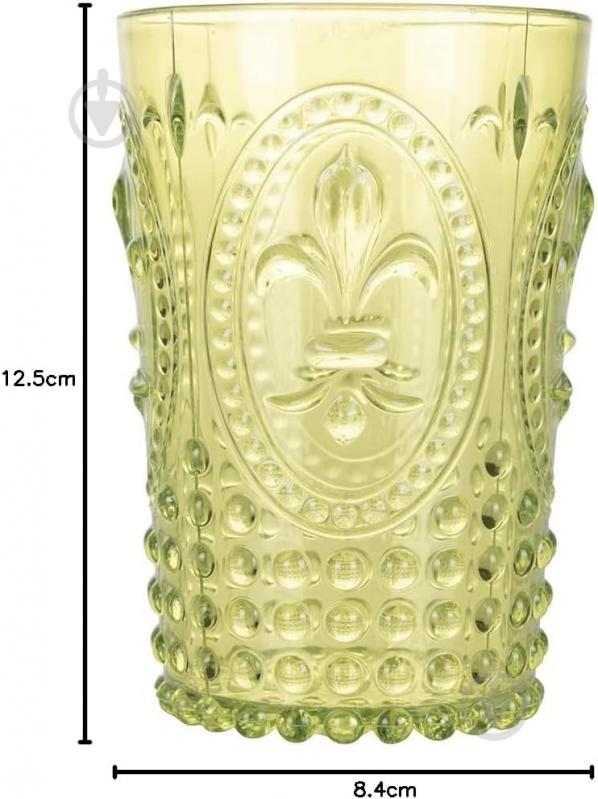 Склянка низька Lefard зелений 757-002 400 мл 1 шт. - фото 3 Склянка низька Lefard зелений 757-002 400 мл 1 шт. - фото 3