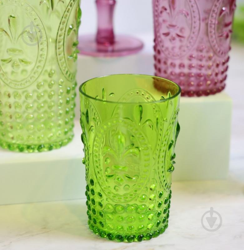 Склянка низька Lefard зелений 757-002 400 мл 1 шт. - фото 4 Склянка низька Lefard зелений 757-002 400 мл 1 шт. - фото 4