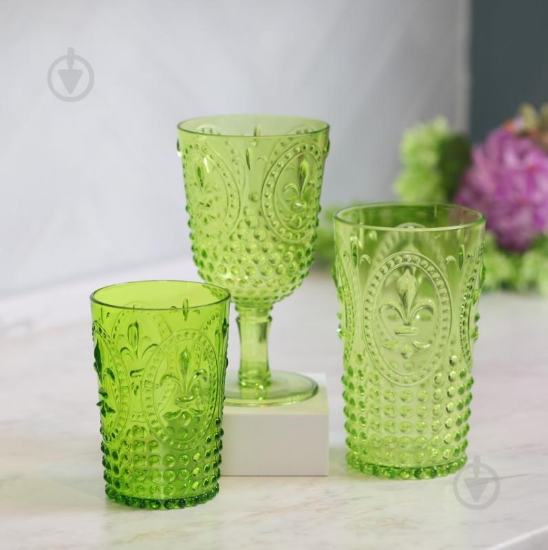 Склянка низька Lefard зелений 757-002 400 мл 1 шт. - фото 2 Склянка низька Lefard зелений 757-002 400 мл 1 шт. - фото 2