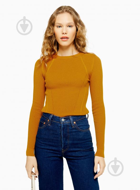 Джемпер TopShop KNITWEAR 23Y30R-MUS р. S жовтий - фото 1