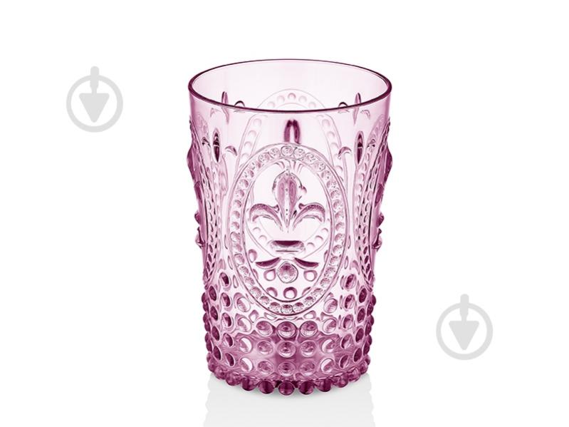 Склянка низька Lefard рожевий 757-003 400 мл 1 шт. - фото 1 Склянка низька Lefard рожевий 757-003 400 мл 1 шт. - фото 1