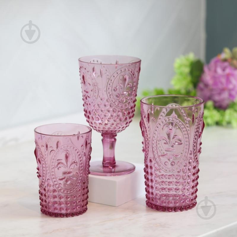 Склянка низька Lefard рожевий 757-003 400 мл 1 шт. - фото 6 Склянка низька Lefard рожевий 757-003 400 мл 1 шт. - фото 6