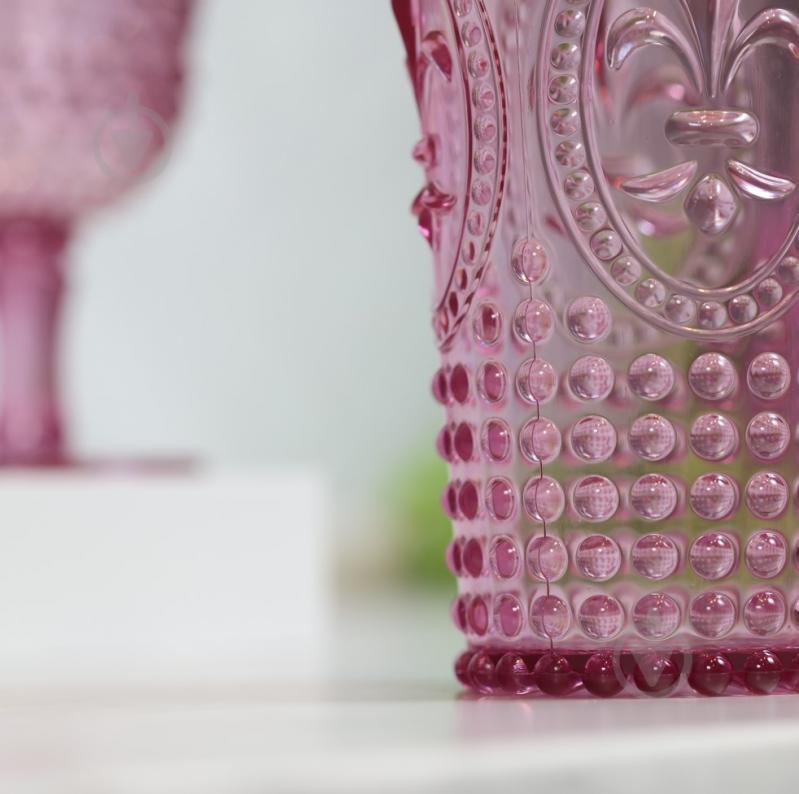 Склянка низька Lefard рожевий 757-003 400 мл 1 шт. - фото 3 Склянка низька Lefard рожевий 757-003 400 мл 1 шт. - фото 3