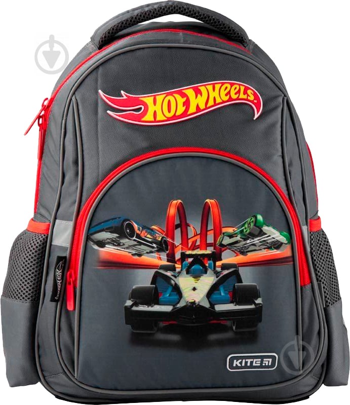 Рюкзак школьный KITE Education Hot Wheels HW19-513S - фото 1