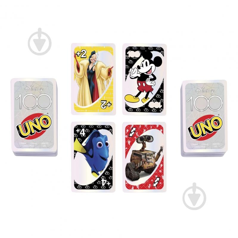 Игра настольная Uno Disney 100 HPW21 - фото 5