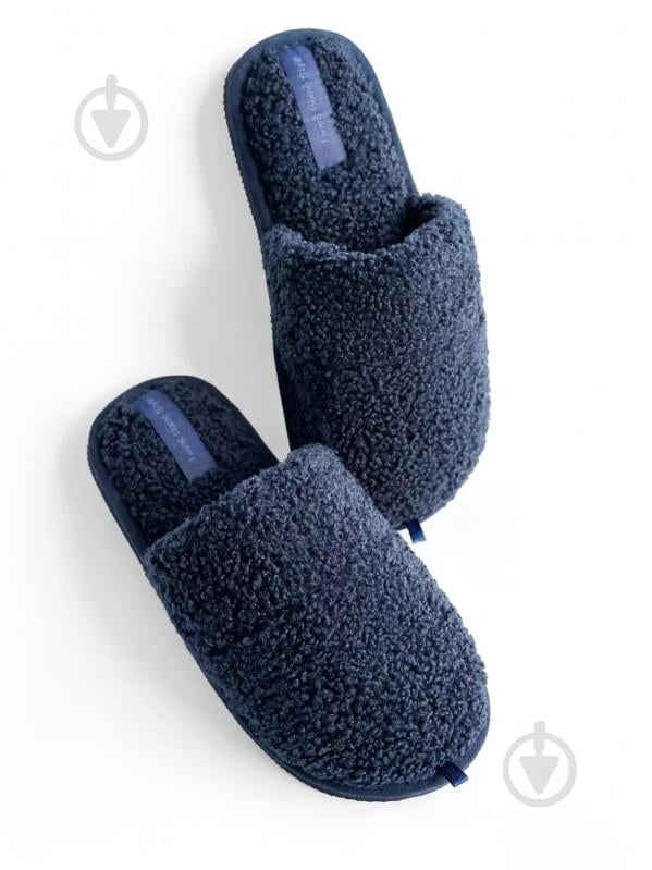 Тапочки детские Twins TEDDI р.34-35 темно-синий 10411 - фото 1 Тапочки детские Twins TEDDI р.34-35 темно-синий 10411 - фото 1