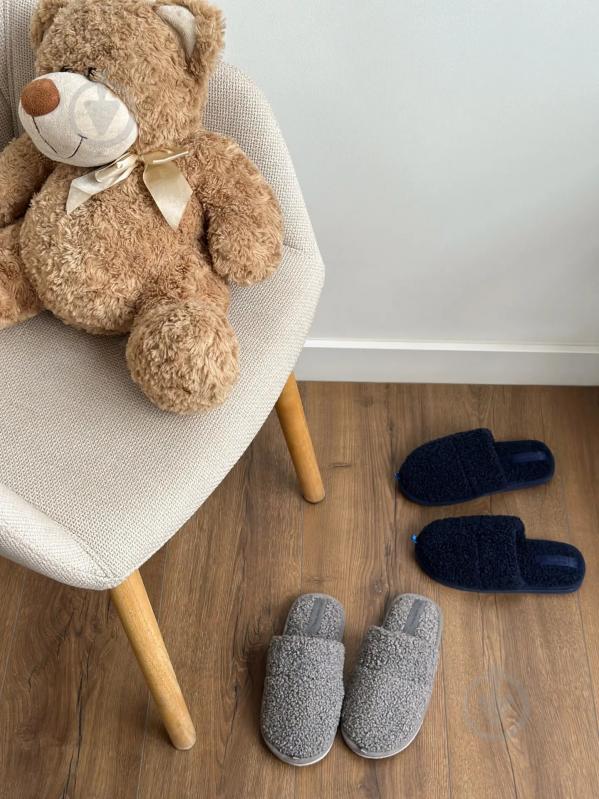 Тапочки детские Twins TEDDI р.34-35 темно-синий 10411 - фото 5 Тапочки детские Twins TEDDI р.34-35 темно-синий 10411 - фото 5