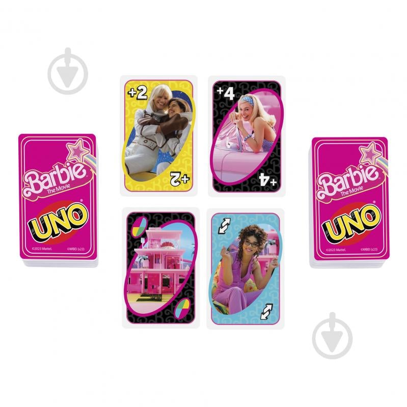 Гра настільна Uno Barbie у кіно HPY59 - фото 4