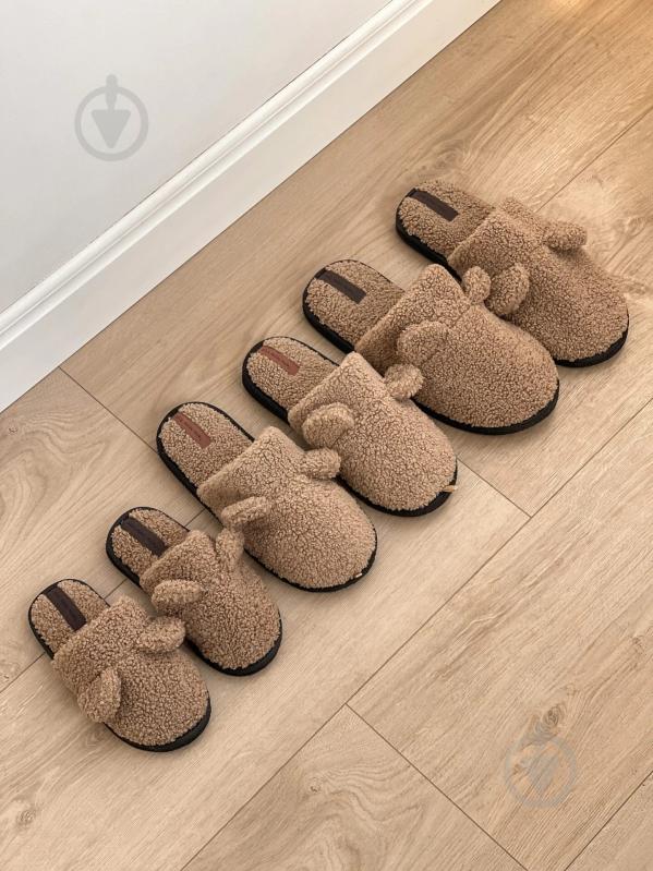 Тапочки детские Twins TEDDI р.30-31 коричневый 8434 - фото 3 Тапочки детские Twins TEDDI р.30-31 коричневый 8434 - фото 3