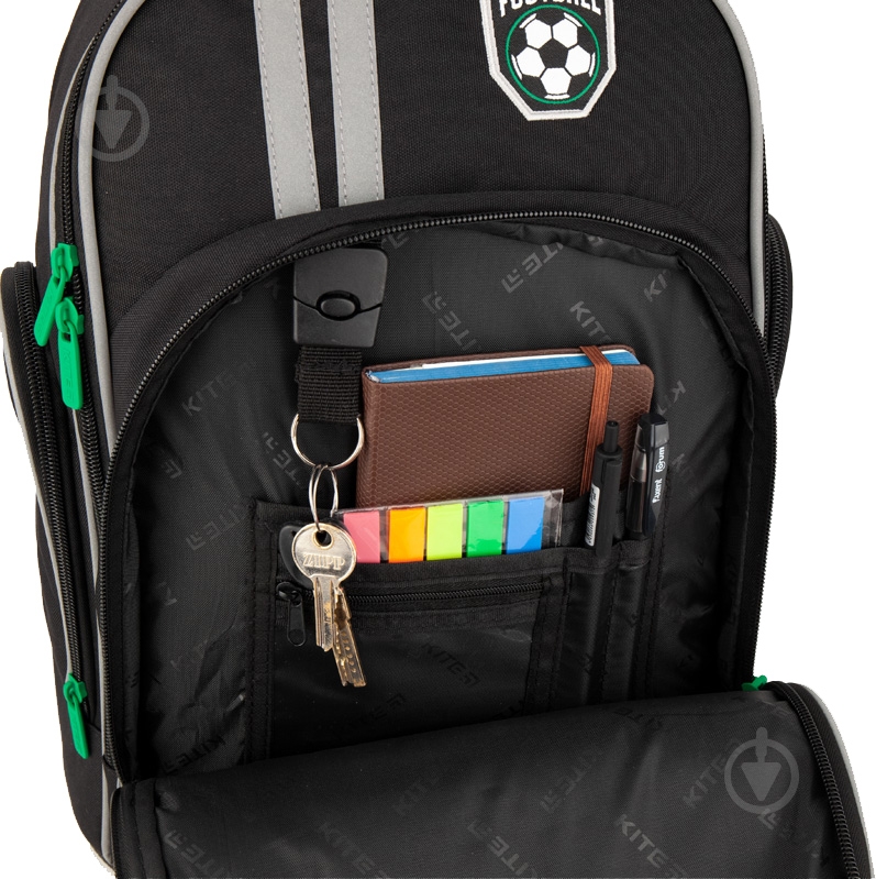 Рюкзак шкільний KITE Education Football K19-706M-2 - фото 4