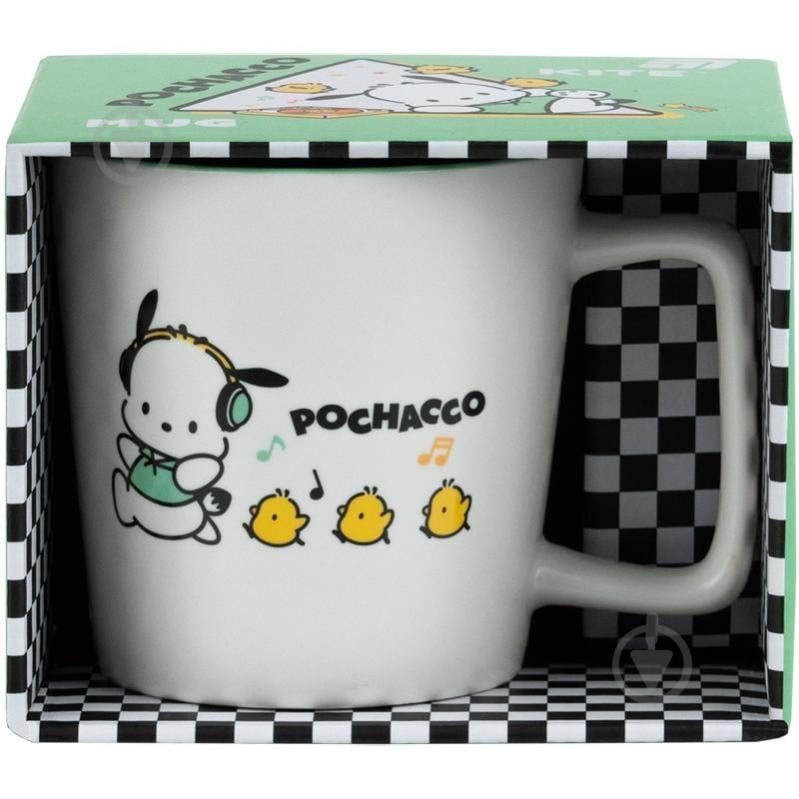 Чашка KITE Pochacco 390 мл PC25-212-1 белый с рисунком - фото 1 Чашка KITE Pochacco 390 мл PC25-212-1 белый с рисунком - фото 1