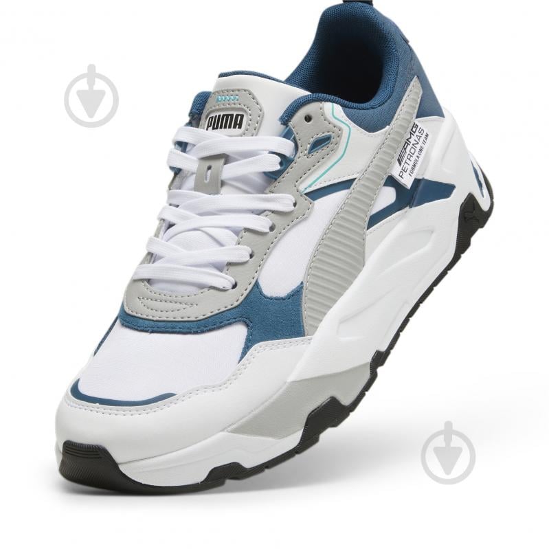 Кроссовки мужские Puma MAPF1 TRINITY 30795205 р.41 белые - фото 6