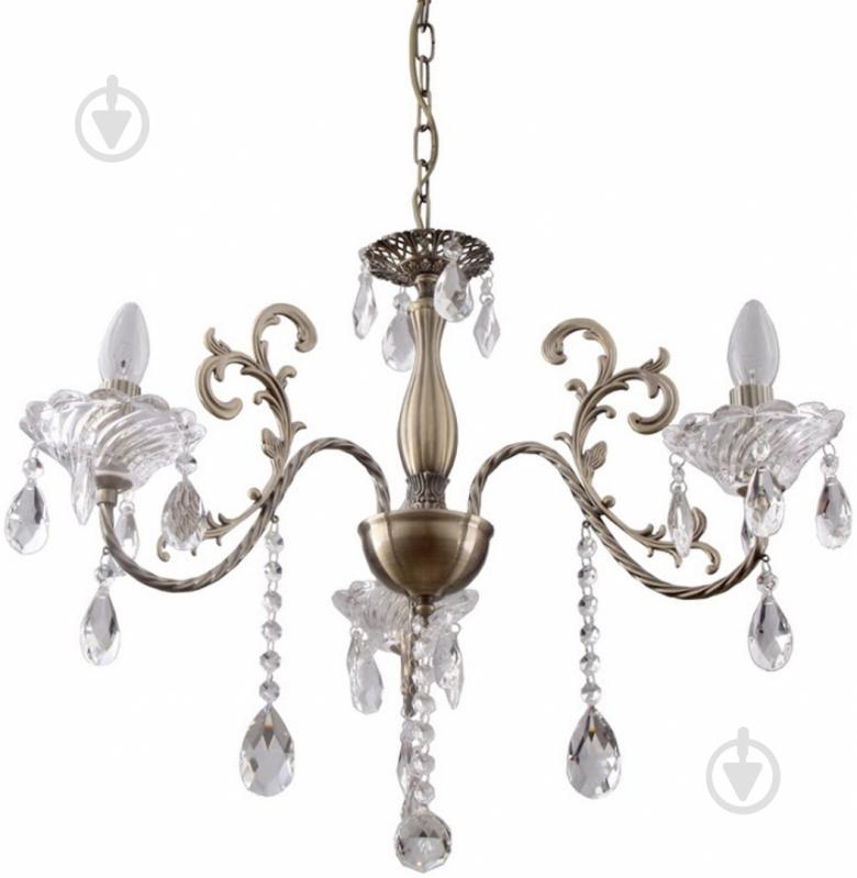 Люстра подвесная Blitz 3xE14 бронзовый 3122-43 - фото 1