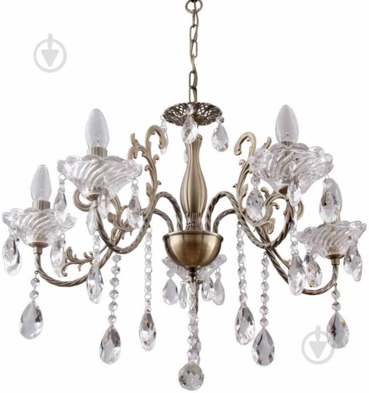 Люстра подвесная Blitz 5xE14 бронзовый 3122-45 - фото 1