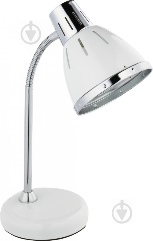 Настольная лампа офисная Accento lighting 1x60 Вт E27 белый ALH-T-W-HD2812 - фото 1