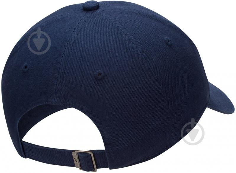 Кепка Nike U NK CLUB CAP U CB FUT WSH L FB5368-410 M-L синий - фото 2