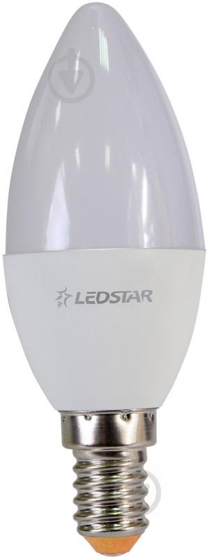 Лампа світлодіодна Ledstar 7 Вт C37 м’яка біла E14 220 В 4000 К 102889 - фото 1