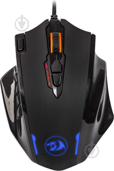 Мышка Redragon Impact RGB IR USB Black - фото 1