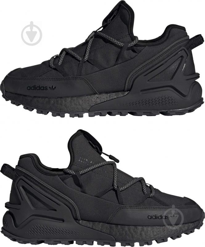 Кросівки чоловічі зимові Adidas ZX 2K BOOST UTILITY GTX G54896 р.45 1/3 чорні - фото 5