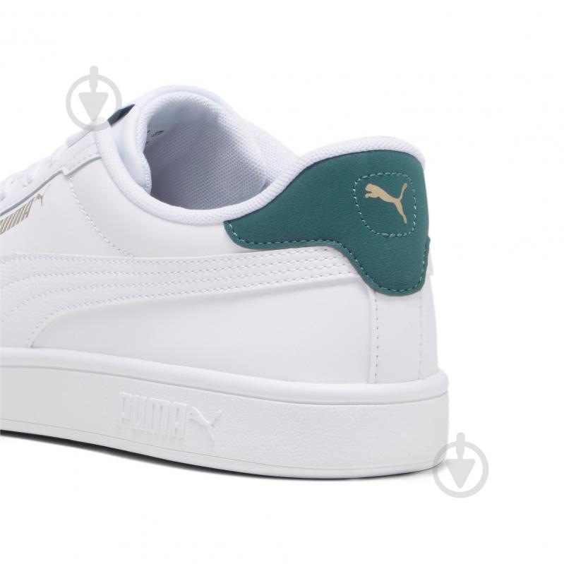 Кроссовки мужские Puma SMASH 3.0 L 39098714 р.42,5 белые - фото 2