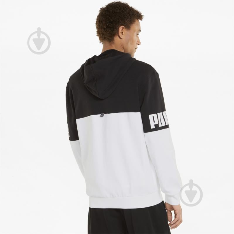 Джемпер Puma POWER Full-Zip Hoodie 84739001 р. 2XL чорний - фото 2