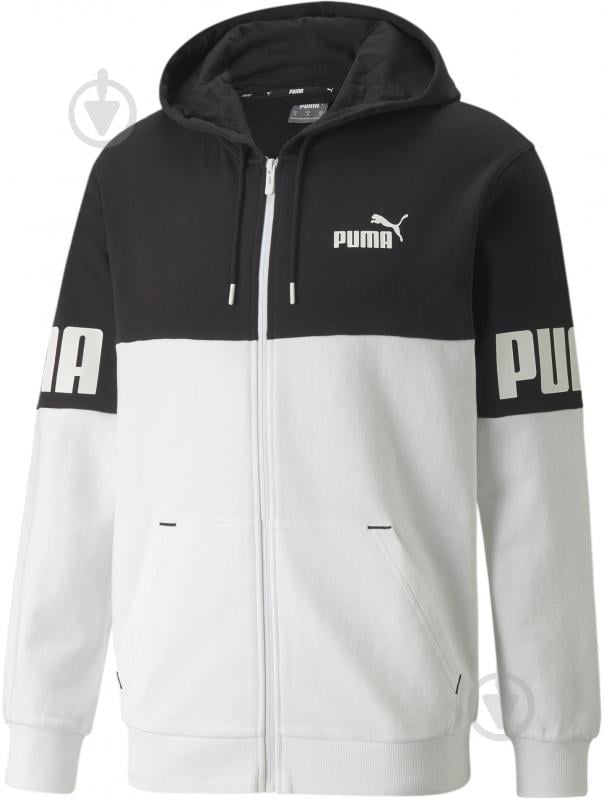 Джемпер Puma POWER Full-Zip Hoodie 84739001 р. 2XL чорний - фото 4