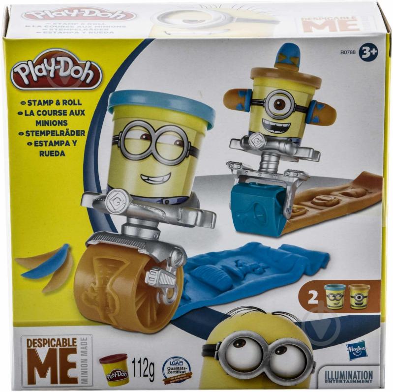 Игровой набор Play-Doh Гонки миньонов B0788 - фото 1 Игровой набор Play-Doh Гонки миньонов B0788 - фото 1