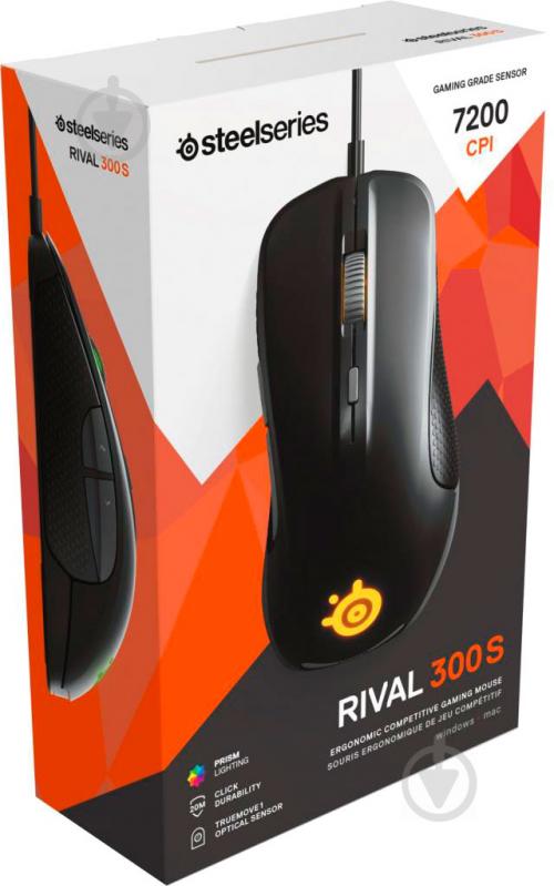 Мишка SteelSeries Rival 300S Black - фото 4