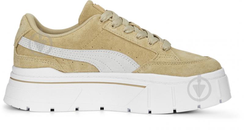 Кроссовки женские демисезонные Puma MAYZE STACK SUEDE WNS 38398306 р.40,5 желтые - фото 1