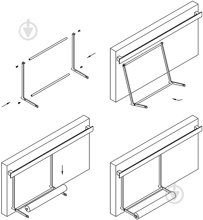 Держатель для бумаги Cosma Piano 2.0 L-280 мм 53487 черный - фото 4